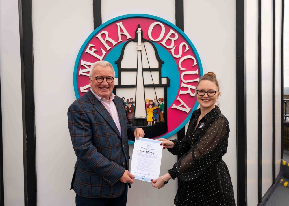 Irena Navrocka receives the Hospitality Health Award