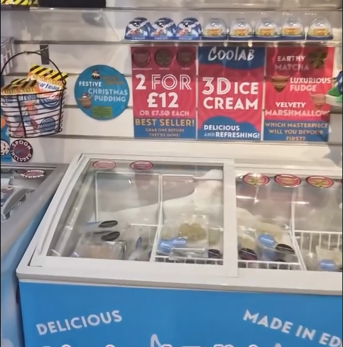 FESTIVE ice cream anyone? 